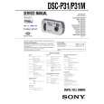 SONY DSCP31M Manual de Servicio