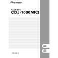 PIONEER CDJ-1000MK3/NKXJ5 Manual de Usuario