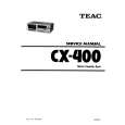 TEAC CX-400 Manual de Servicio