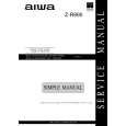 AIWA 6ZG-1 YS2DSHNM Manual de Servicio
