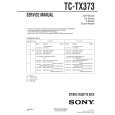 SONY TCTX373 Manual de Servicio