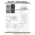 SHARP EL-509VH Manual de Servicio