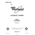 WHIRLPOOL LA6500XPW0 Catálogo de piezas