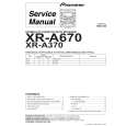 PIONEER XR-A370SW/DDXJ Manual de Servicio