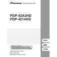 PIONEER PDP-42A3HD/KUCXKA Instrukcja Obsługi