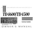 HARMAN KARDON TD4600 Manual de Usuario
