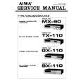 AIWA TX-110 Manual de Servicio