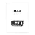 KENWOOD TRC-60 Manual de Servicio