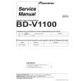 PIONEER BD-V1100/KUXJ Manual de Servicio