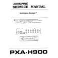 ALPINE PXA-H900 Manual de Servicio