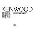KENWOOD DPX-5030 Instrukcja Obsługi