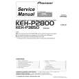 PIONEER KEH-P3850/XM/ES Instrukcja Serwisowa