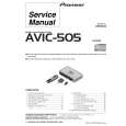 AVIC-505/US - Kliknij na obrazek aby go zamknąć