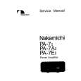 NAKAMICHI PA7AII Manual de Servicio
