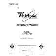 WHIRLPOOL LA5720XTW0 Catálogo de piezas