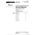 WHIRLPOOL 853833001291 Manual de Servicio