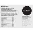 SHARP EL2631L Manual de Usuario