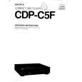 SONY CDP-C5F Manual de Usuario