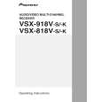 PIONEER VSX-918V-K/SDXJ Instrukcja Obsługi