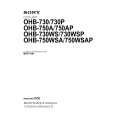SONY OHB-730P Manual de Servicio