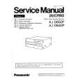 PANASONIC AJ-D650P VOLUME 1 Instrukcja Serwisowa