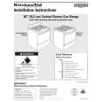 WHIRLPOOL KGRT600HBL9 Manual de Instalación