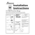 WHIRLPOOL ACF3315AK Manual de Instalación
