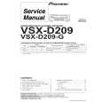 PIONEER VSX-D209-G/SAMXQ Manual de Servicio