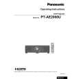 PANASONIC PTAE2000U Manual de Usuario