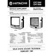 HITACHI CPT1646R Manual de Servicio