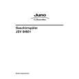 JUNO-ELECTROLUX JSV64601 Manual de Usuario