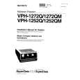 SONY VPH-1272QM Manual de Usuario