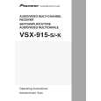 PIONEER VSX-915-K/MYXJ5 Instrukcja Obsługi