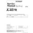 PIONEER A-407R/MV Manual de Servicio