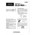 PIONEER CLD-901 Manual de Usuario