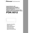 PIONEER PDK-5012/WL Manual de Usuario