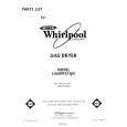 WHIRLPOOL LG6099XTG0 Katalog Części