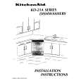 WHIRLPOOL KUDC210S0 Manual de Instalación