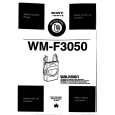 SONY WM-F3050 Manual de Usuario