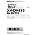 PIONEER XV-DV313/MYXJN Instrukcja Serwisowa
