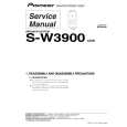 PIONEER S-W3900/XCN5 Instrukcja Serwisowa