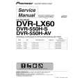PIONEER DVR-550H-S/WYXV5 Instrukcja Serwisowa