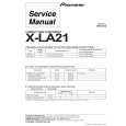 PIONEER X-LA21/DDXCN/AR Instrukcja Serwisowa