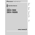 PIONEER DEH-1950G/XN/ES1 Instrukcja Obsługi