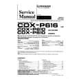 PIONEER CDXP610 Manual de Servicio