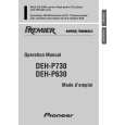 PIONEER DEH-P730/XN/UC Manual de Usuario