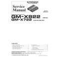 PIONEER GM-X722EW Manual de Servicio