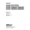 SONY DVW-709WS Instrukcja Serwisowa