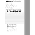PIONEER PDK-FS01E/E6 Manual de Usuario