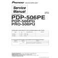PIONEER PDP-506PE/WYVIXK5 Manual de Servicio